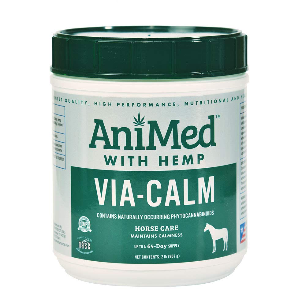 Amazon.com : AniMed Via Calm w/Hemp 2LB : Pet Supplies